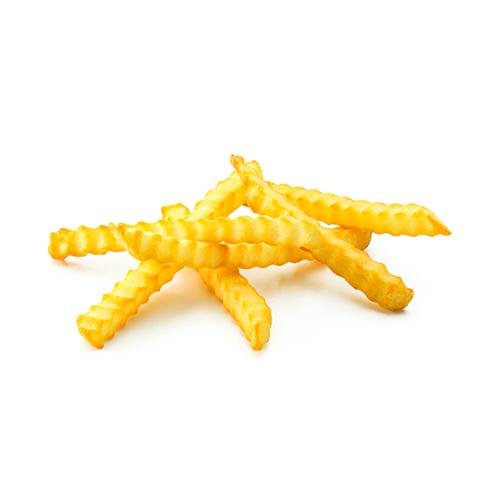 Cavendish - 3/8" Crinkle Cut Fries #04152 - 6 x 5 Lb - Bulk Mart