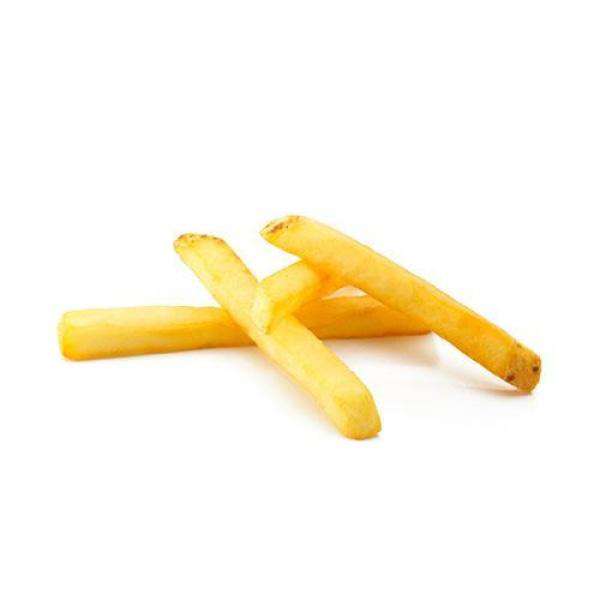 Cavendish - 7/16" Straight Cut Skin On Brined Fries #01006 - 6 x 5 Lb - Bulk Mart