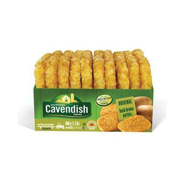 Cavendish Farms - Original Hash Brown Patties - 10 Pcs/Pack - Bulk Mart