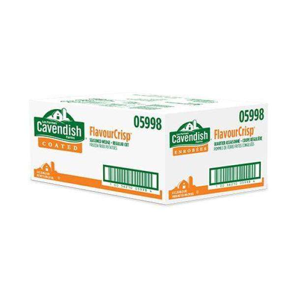Cavendish - Tuscan Herb Wedge 8 Cut #05998 - 6 x 5 Lb - Bulk Mart