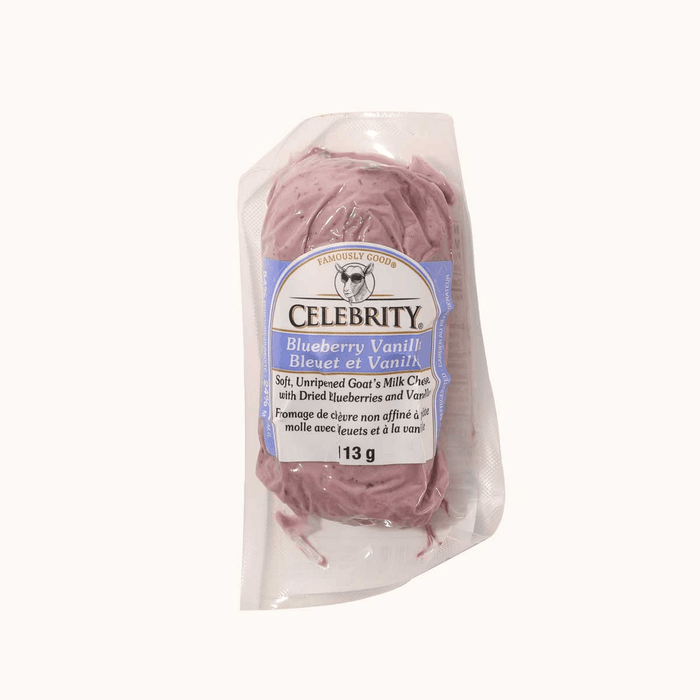 Celebrity - Blueberry Vanilla Goat Cheese - 113g - Bulk Mart