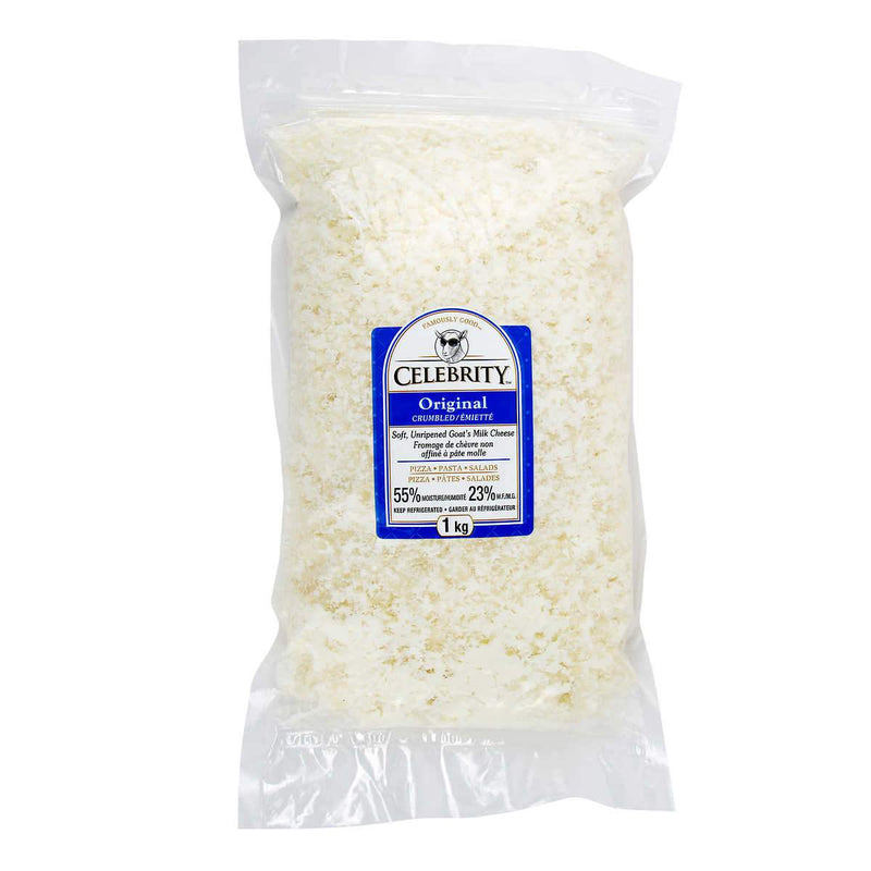 Celebrity - Goat Cheese Crumbled - 1 Kg - Bulk Mart