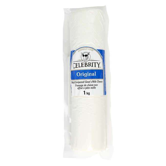 Celebrity - Goat Cheese Log - 1 Kg - Bulk Mart