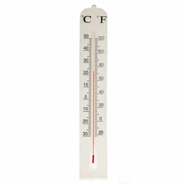 Chateau - Indoor & Outdoor Jumbo Wall Thermometer - Each - Bulk Mart