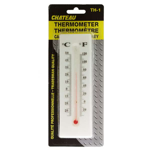 Chateau - Indoor & Outdoor Wall Thermometer - Each - Bulk Mart
