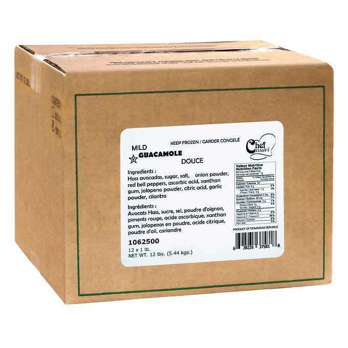 Chef Nutri - Guacamole Mild - 12 x 1 Lbs - Bulk Mart