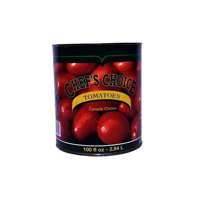 Chef's Choice - Whole Tomatoes - 6 x 100 oz - Bulk Mart