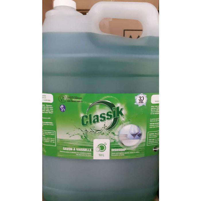Classik - Green Dish Detergent - 10 L - Bulk Mart