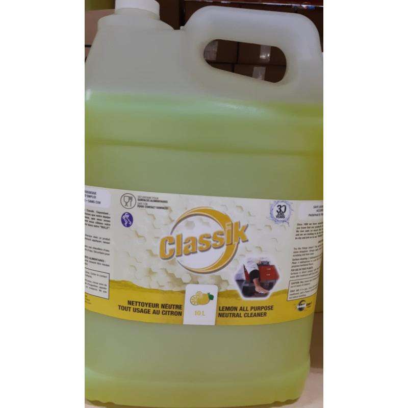 Classik - Lemon All Purpose Cleaner - 10 L - Bulk Mart