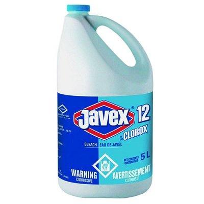 Bleach concentrate, Clorox Javex 12 Commercial Liquid Bleach 5 L