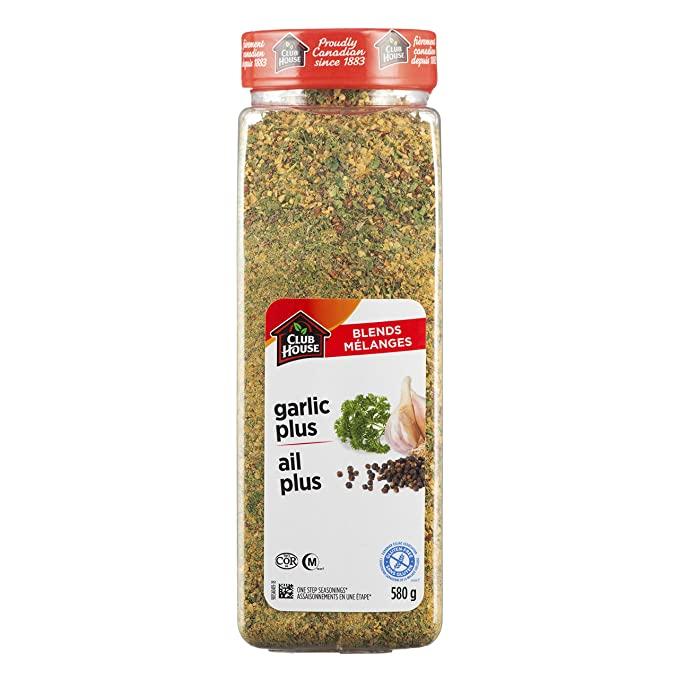 Club House - Garlic Plus Seasoning - 580 g - Bulk Mart