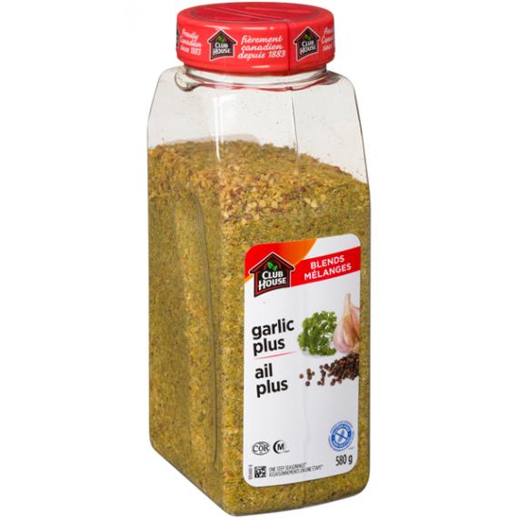 Club House - Garlic Plus Seasoning - 580 g - Bulk Mart