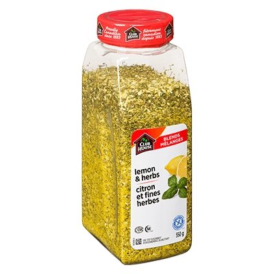 Club House - Lemon & Herb Seasoning - 550 g - Bulk Mart