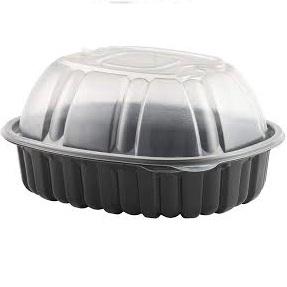 Conglom - Chicken Roaster Container Combo Vented - 110 Sets - Bulk Mart