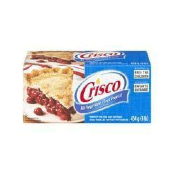 Crisco - All Vegetable Shortening - 454 g - Bulk Mart