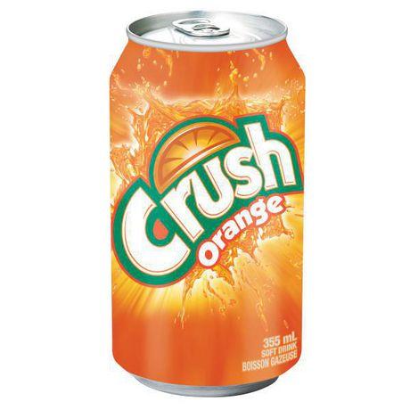 Crush - Orange Soda - 12 x 355 ml - Bulk Mart