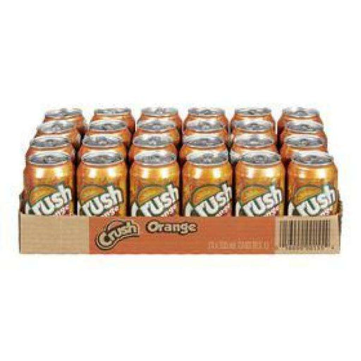 Crush - Orange Soda - 24 x 355 ml - Bulk Mart