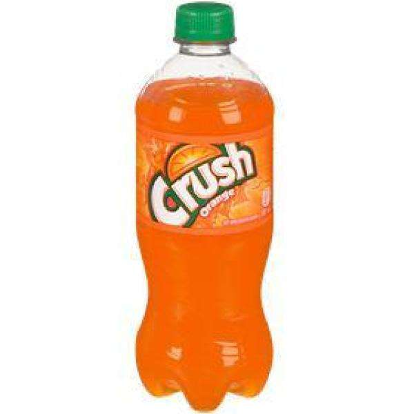 Crush - Orange Soda - 24 x 591 ml - Bulk Mart