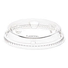 Dart - Clear Strawless Sip Lids For 12-24 Oz, 98mm Plastic Cups - 100/Pack
