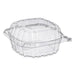 Dart - C53PST1 - 5" Clear Plastic Hinged Lid Container - 500/Case - Bulk Mart