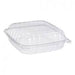 Dart - C95PST1 - 9" Clear Plastic Hinged Lid Container - 200/Case - Bulk Mart