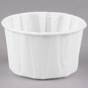 Dart Solo - 3.25 Oz White Paper Souffle / Portion Cups - 5000 / Case - Bulk Mart