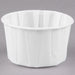 Dart Solo - 3.25 Oz White Paper Souffle / Portion Cups - 5000 / Case - Bulk Mart