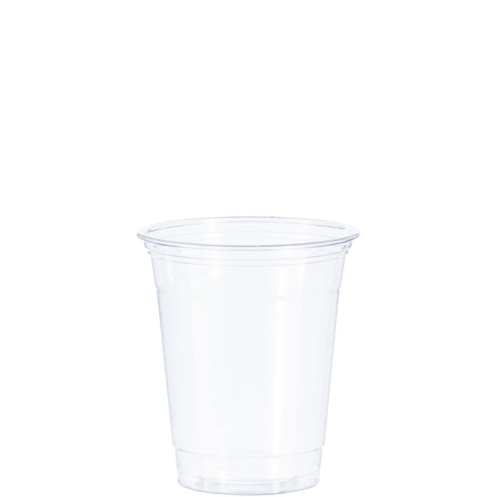 Dart Solo TP12 - 12 Oz PET Plastic Clear Cup - 20 x 50 / Case - Bulk Mart