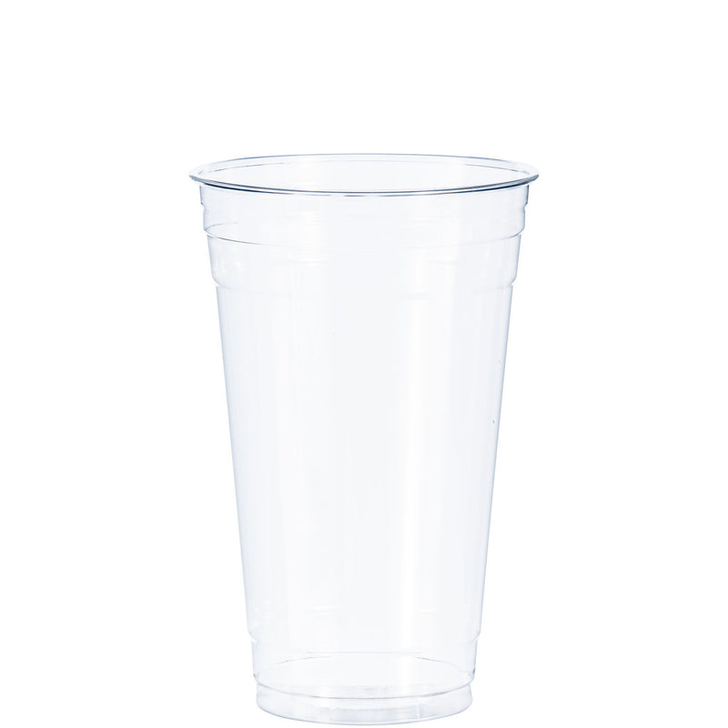 Dart - TD24 Solo Ultra Clear 24 oz PET Plastic Cold Cup - 50/Sleeve - Bulk Mart