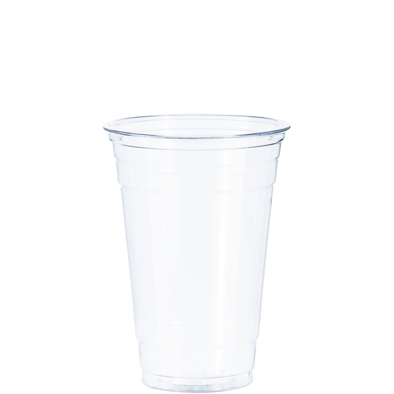 Dart - TP20 Solo Ultra Clear 20 oz PET Plastic Cold Cup - 12x50/Case - Bulk Mart