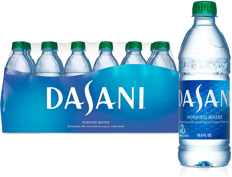 Dasani - Purified Water - 12 x 1 L - Bulk Mart
