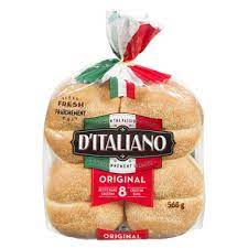 D’Italiano - Original Crustini Buns - 8 / Pack - Bulk Mart
