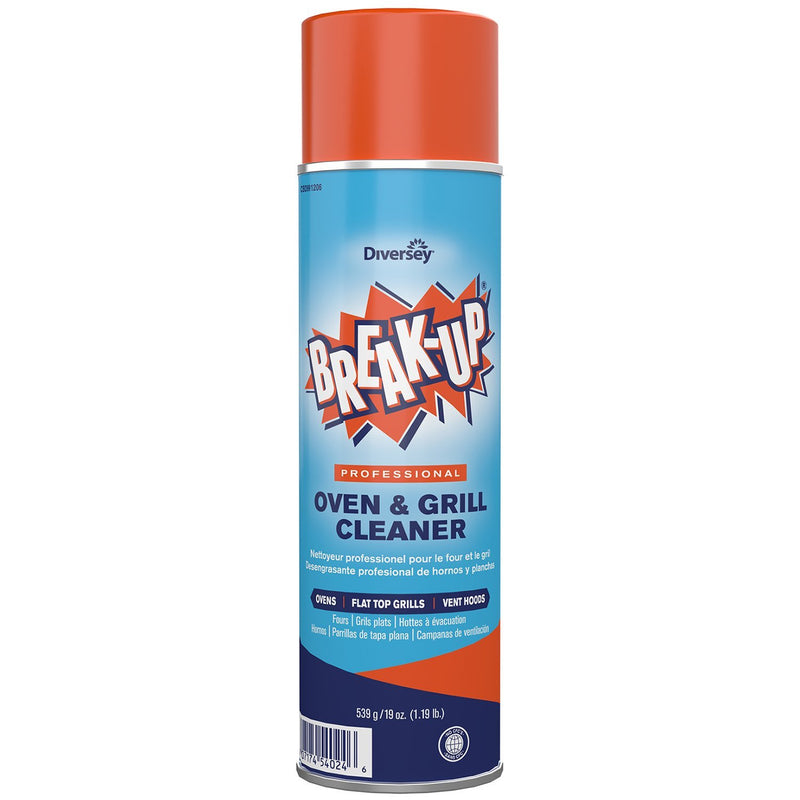 Diversey Break-up - Professional Oven & Grill Cleaner Aerosol - 539 g - Bulk Mart