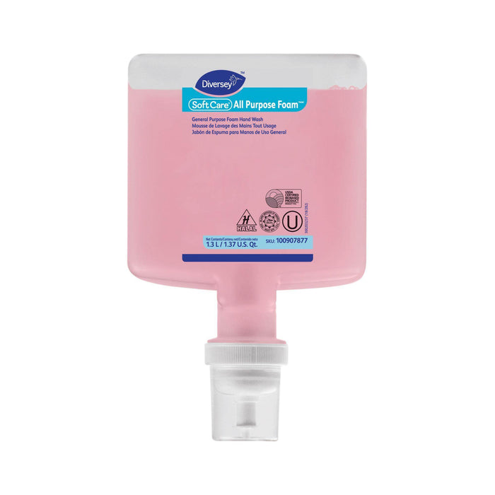 Diversey Soft Care - All Purpose Foam Hand Soap - 1.3 L - Bulk Mart
