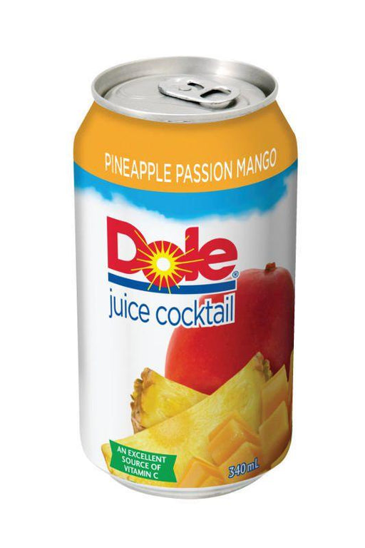 Dole - Cocktail Pineapple Passion Mango - 12 x 340 ml - Bulk Mart
