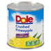 Dole - Crushed Pineapple In Juice - 24 x 398 ml - Bulk Mart