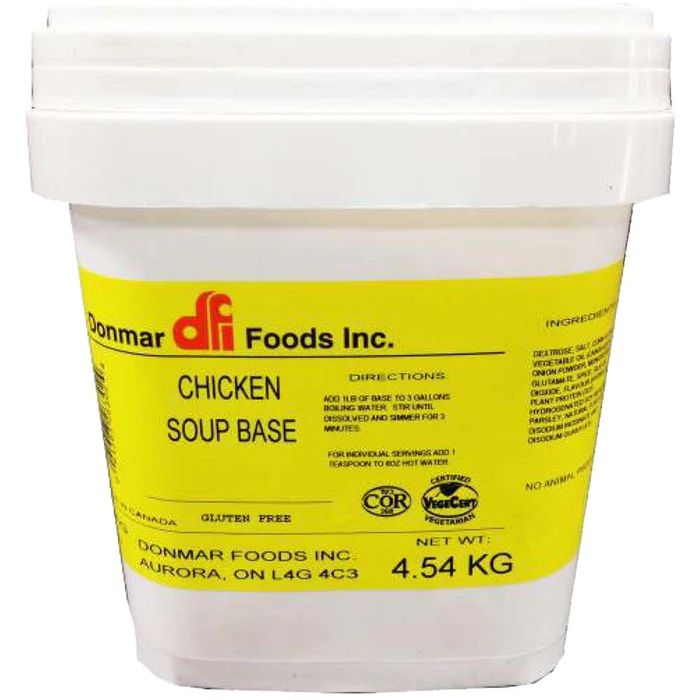 Donmar - Chicken Soup Base With Msg - 4.54 Kg - Bulk Mart