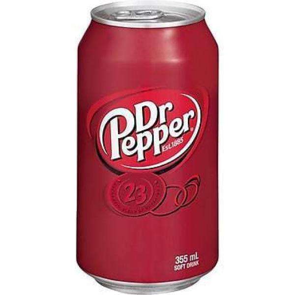 Dr Pepper Original Soda 24 X 355 Ml Bulk Mart 