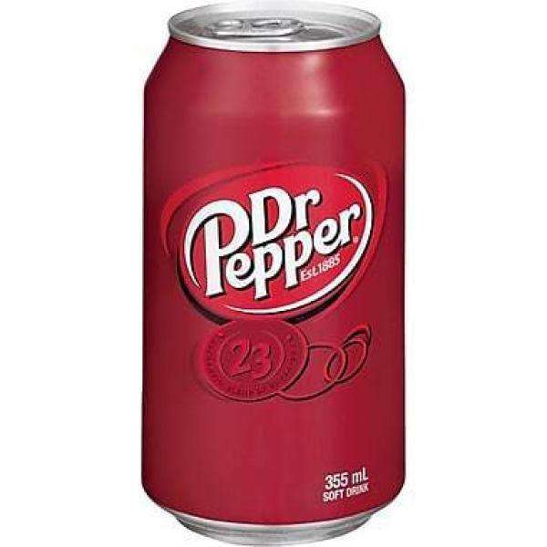 Dr Pepper - Original Soda - 24 x 355 ml - Bulk Mart