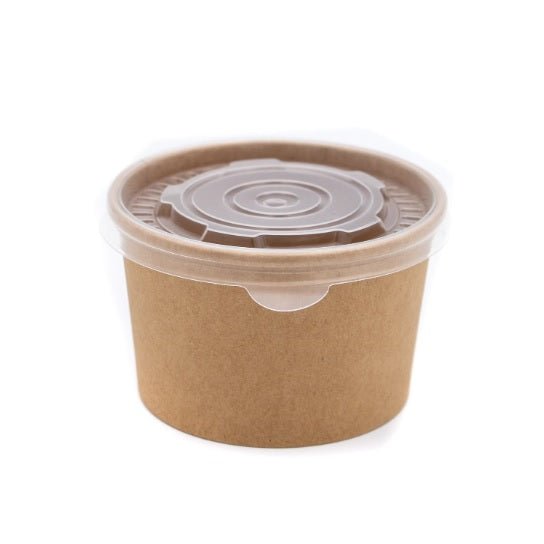 DURA - 4 Oz Kraft Paper Food Container - 1000/Case