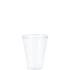 DURA - 7 Oz Clear Plastic Cold Cups PET, 78mm Rim - 50/Pack