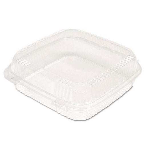 DURA - 9" Large Clear Hinged Container - 200/Case - Bulk Mart
