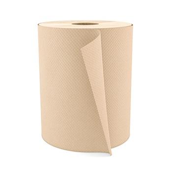 Dura Plus Diamond - Kraft Hand Paper Towel 8" x 425'- 12/Case - Bulk Mart