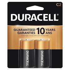 Duracell - Coppertop Type C Batteries - 2 / Pack - Bulk Mart