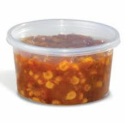 E Hofmann - HT12 - 12 Oz Plastic Deli Container Clear - 50/Pack - Bulk Mart