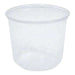 E Hofmann - HT24 - 24 Oz Plastic Deli Container Clear - 500/Case - Bulk Mart