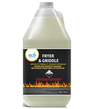 Eco ChemLabs - Fryer & Griddle Cleaner - 4 x 4 L - Bulk Mart
