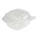 Ecopax - OPS224 - 5" Plastic Clamshell Container - 500/Case - Bulk Mart