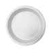 Ecopax - PP091 - 9" Round Microwavable Pebble Plate Ivory - 400/Case - Bulk Mart