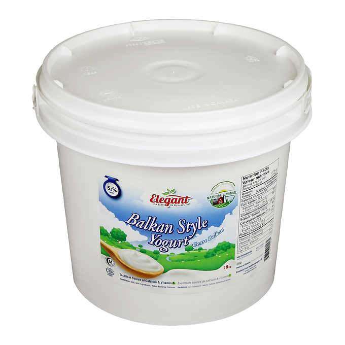 Elegant - 5.9% Balkan Style Yogurt - 10 Kg - Bulk Mart